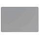 DURABLE Sous-main Antidérapant 530 x 400 mm Bords Rainurés Gris Sous-main