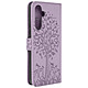 Avizar Étui Arbre et Cerf pour Samsung Galaxy A54 5G Portefeuille  Tree Cover Violet - Un étui en simili cuir violet série Tree Cover, ajoutant une esthétique distinctive tout en protégeant votre Samsung Galaxy A54 5G