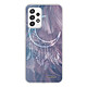 Evetane Coque Samsung Galaxy A72 360 intégrale transparente Motif Lune Attrape Rêve Tendance Coque Samsung Galaxy A72 360 intégrale transparente Lune Attrape Rêve Tendance