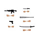 Nendoroid Doll - Accessoires pour figurines Nendoroid Doll Weapon Set Accessoires pour figurines Nendoroid Doll Weapon Set.