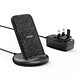 Anker Chargeur Sans fil 15W POWERWAVEII Fonction Stand Noir Compatible universelle