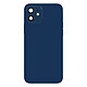 Clappio Châssis Complet pour iPhone 12 Cadre central et Vitre arrière Bleu Nuit - Châssis complet de remplacement Bleu pour restaurer complètement l'esthétique d'origine de votre Apple iPhone 12