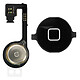 Avizar Bouton Home Complet avec nappe de connexion pour Apple iPhone 4S Noir - Garantie 3 mois, SAV irréprochable.