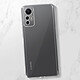 Avizar Coque pour Xiaomi 12 Lite Silicone Souple et Film Verre Trempé 9H  transparent pas cher