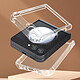 Acheter Avizar Coque pour Samsung Galaxy Z Flip 5 Rigide Coins Renforcés Antichoc  Transparent