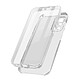 Avizar Coque pour Redmi 10 et 10 2022 Arrière Rigide transparent et Avant Transparent Ultra-résistante, elle protège votre téléphone des chutes et des rayures du quotidien