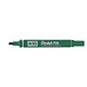 PENTEL Marqueur permanent N50 Pointe Ogive 2 mm Vert x 12 Marqueur permanent