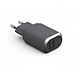 Force Power Double Chargeur maison USB A+A 4.8A FastCharge Rapide et intelligent Gris Une puissance de chargement jusqu'à 4.8A