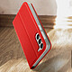 Avizar Étui pour Samsung Galaxy S23 Plus avec Clapet Porte carte Fonction Support  rouge pas cher