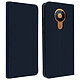 Avizar Housse Nokia 5.3 Soft Touch Porte-carte Fonction Support bleu nuit - Etui de protection intégral spécialement conçu pour Nokia 5.3.