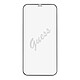 Guess Verre trempé pour iPhone 12 Pro Max 9H Résistant avec Logo  Contour Noir Film en verre trempé de la marque Guess spécialement conçu Apple iPhone 12 Pro Max