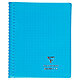 CLAIREFONTAINE Cahier Protège-cahier Koverbook Spirale Polypro 17x22cm 160p Séyès coloris Aléatoire Cahier