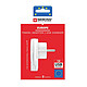 Acheter Skross - Adaptateur Secteur Skross Monde À Europe 1 Port Usb Blanc