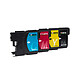 COMETE - LC1100 - Cartouche d'encre compatible avec BROTHER LC980 LC985 LC1100 - Couleur et Noir - Marque française 1 cartouche d'encre noir, cyan, magenta, jaune compatibles Brother LC980 LC985 LC1100