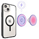 Acheter Popsockets PopGrip MagSafe Aura Pailleté Poignée Maintien et Support Polyvalent Violet