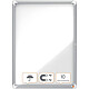 Avis NOBO Vitrine d'extérieur fond magnétique 9xA4 porte battante blanc