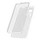 Avizar Coque pour Xiaomi 12 , Xiaomi 12X Intégrale Arrière Rigide Transparent et Avant Souple  transparent Ultra-résistante, elle protège votre téléphone des chutes et des rayures du quotidien