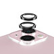 PanzerGlass PanzerGlass™ Hoop Optic Rings pour iPhone 15/Plus Anneaux de protection de l'appareil photo pour iPhone 15