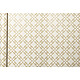 CLAIREFONTAINE Rouleau Papier Cadeau Kraft 70gTiny 5x0,35m Fleurs blanches Papier cadeau