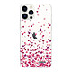 Evetane Coque iPhone 12/12 Pro 360 intégrale transparente Motif Confettis De Coeur Tendance Coque iPhone 12/12 Pro 360 intégrale transparente Confettis De Coeur Tendance