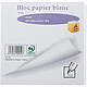 Avis QUO VADIS Bloc cube blanc 9x9x9cm 700 feuilles encollées 90g PEFC