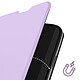 Avis Avizar Étui pour iPhone 16 Soft touch Porte-carte Support Vidéo Violet Clair