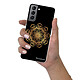 LaCoqueFrançaise Coque Samsung Galaxy S21 5G 360 intégrale transparente Motif Mandala Or Tendance pas cher