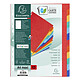 EXACOMPTA Intercalaires carte lustrée 400g 12 positions - A4 maxi Couleurs assorties Intercalaire/Répertoire