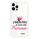 Evetane Coque iPhone 12 Pro Max 360 intégrale transparente Motif Je suis une princesse Tendance Coque iPhone 12 Pro Max 360 intégrale transparente Je suis une princesse Tendance