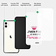 Acheter Evetane Coque iPhone 11 Coque Soft Touch Glossy Je suis une princesse Design