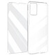 Myway Coque pour Motorola Moto E22 et E22i Souple Verre Trempé Dureté 9H Transparent Préserve intégralement votre appareil contre les chocs et les rayures du quotidien