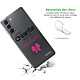 Avis Evetane Coque Samsung Galaxy S21 5G 360 intégrale transparente Motif Un peu chiante tres attachante Tendance