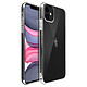 Avizar Coque iPhone 11 Silicone Gel Flexible Résistant Ultra fine transparent Coque de protection spécialement conçue pour Apple iPhone 11