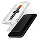 Spigen SGP 2 Films écran iPhone 14 Pro Max Kit d'installation Ez Fit  Transparent 2 Films de protection écran de qualité prémium signés Spigen série Ez Fit pour votre iPhone 14 Pro Max