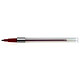 UNI-BALL Recharge pour Stylo bille POWER TANK SNP10 Pointe Moy. 1mm Rouge x 10 Recharge pour stylo bille