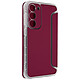 Avizar Etui pour Samsung Galaxy S23 Plus Clapet Magnétique avec Porte Carte  bordeaux Etui portefeuille de la collection Piano Book spécialement dédié à votre Samsung Galaxy S23 Plus