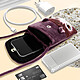 Acheter Avizar Pochette Bandoulière pour Smartphone en Tissu Design Chat  Violet