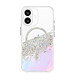 CASE MATE Coque pour iPhone 16 MagSafe Antimicrobienne Motifs Carats Holographiques Multicolore Cette coque Case-Mate combine esthétisme et robustesse et peut s'ajuster parfaitement à votre iPhone 16