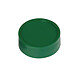 MAUL Lot de 10 Aimants ronds Ø 34 mm puiss. 2 kg Vert Aimants pour tableau