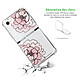 Avis LaCoqueFrançaise Coque iPhone 7/8/ iPhone SE 2020 anti-choc souple angles renforcés transparente Motif Rose Pivoine