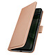 Avizar Étui pour iPhone XR Portefeuille et Support Vidéo Rose champagne - Étui Rose Gold de la série Chesterfield spécialement conçu pour Apple iPhone XR