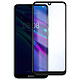 Avizar Film Huawei Y6 2019 / Y6S et Honor 8A Verre Trempé Film d'écran conçu pour Honor 8A 2020, contour Noir