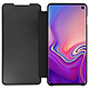 Avizar Etui folio Noir Design Miroir pour Samsung Galaxy S10 pas cher