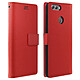 Avizar Housse pour Huawei P Smart Étui pour Huawei Portefeuille Coque Silicone Support Vidéo Étui Folio spécialement conçu pour Huawei P Smart