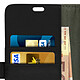 Avizar Etui folio Noir pour Samsung Galaxy A7 2018 pas cher