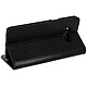 Avizar Etui folio Noir Cuir véritable pour Samsung Galaxy S8 pas cher