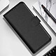 Avizar Etui folio Noir Porte-Carte pour Samsung Galaxy A6 pas cher