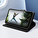 Avis Avizar Etui folio Noir Porte-Carte pour Samsung Galaxy A6