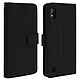 Avizar Housse Samsung Galaxy A10 Etui Portefeuille Porte-carte Support Vidéo noir - Housse folio spécialement conçue pour Samsung Galaxy A10