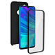 Avizar Coque Huawei P Smart 2019 / Honor 10 Lite Rigide + Avant Silicone noir - Protection intégrale conçue pour le appareil